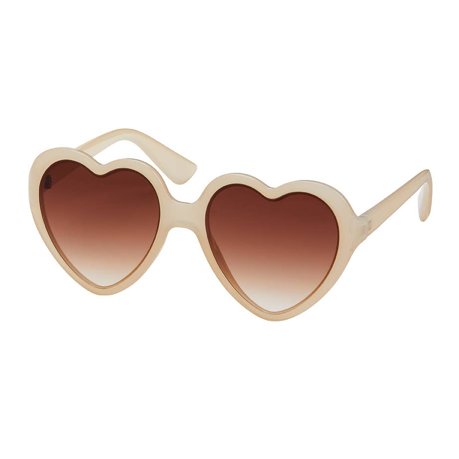 1314 Rose - Heart Women's Sunglasses