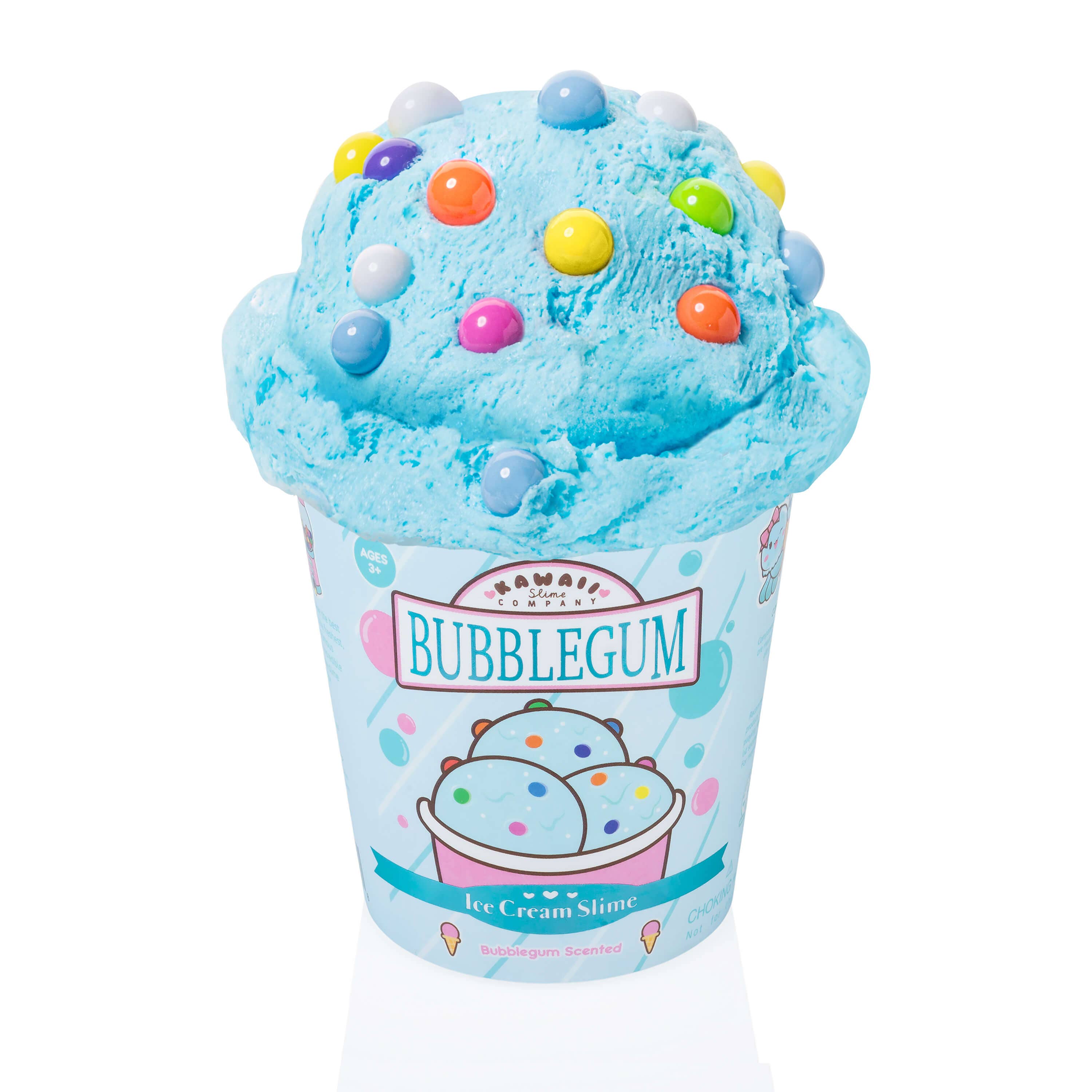 Bubblegum Scented Ice Cream Pint Slime (5pcs/case)