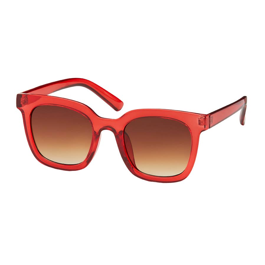 1311 Rose - Square Crystal Colors Sunglasses