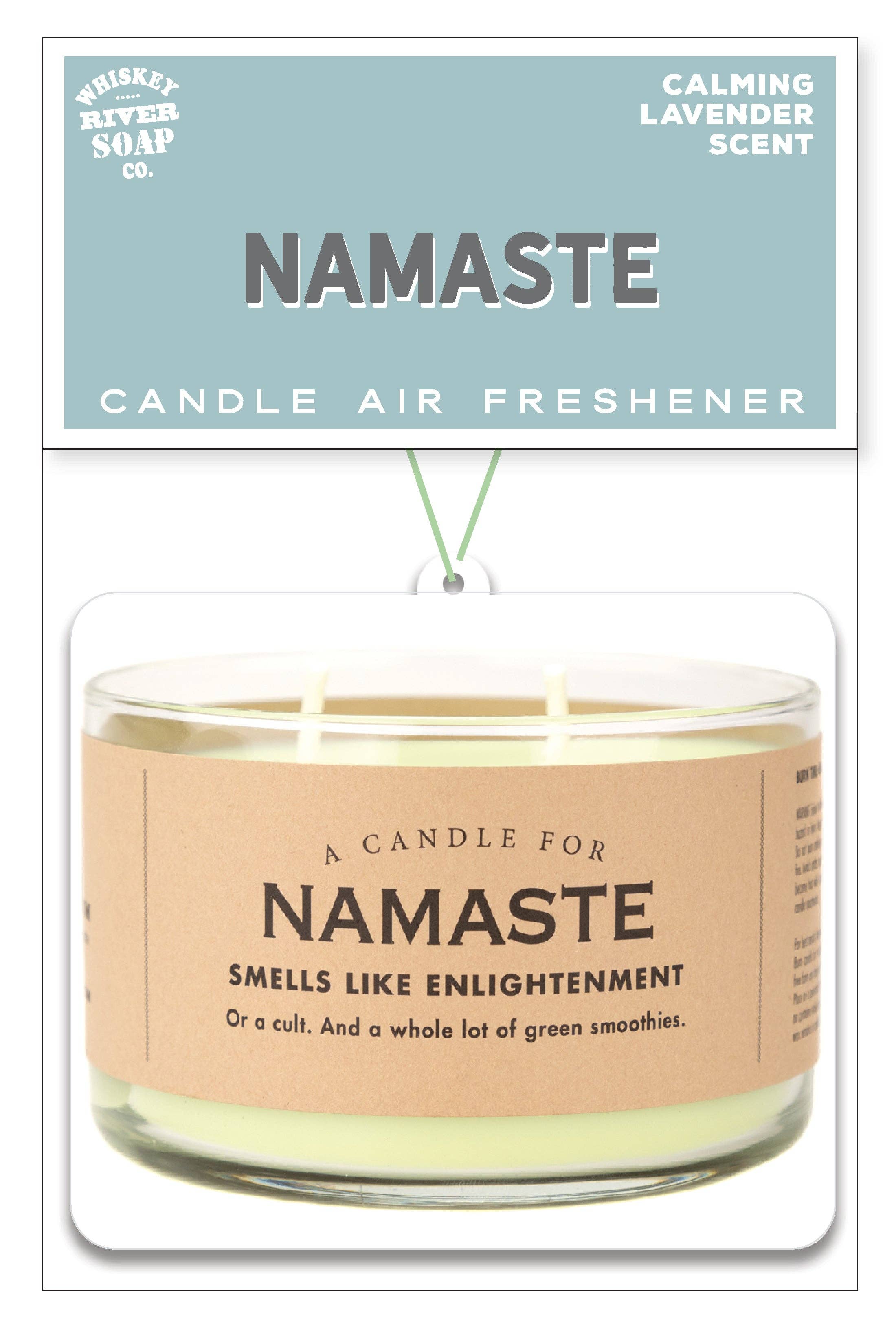 Namaste Air Freshener | Funny Car Air Freshener