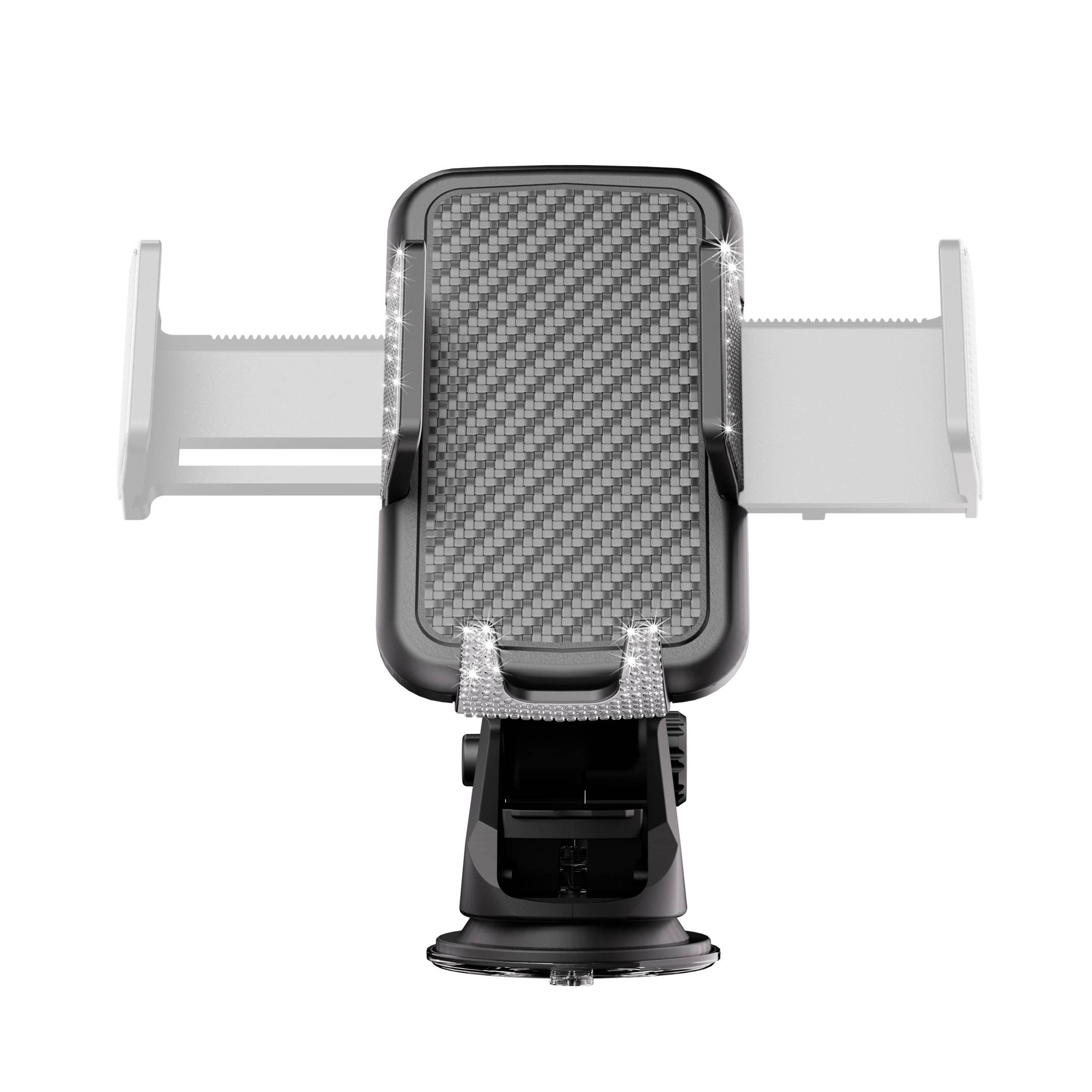 Bling Cradle Dashboard Mount For iPhone/Android Retail Pack