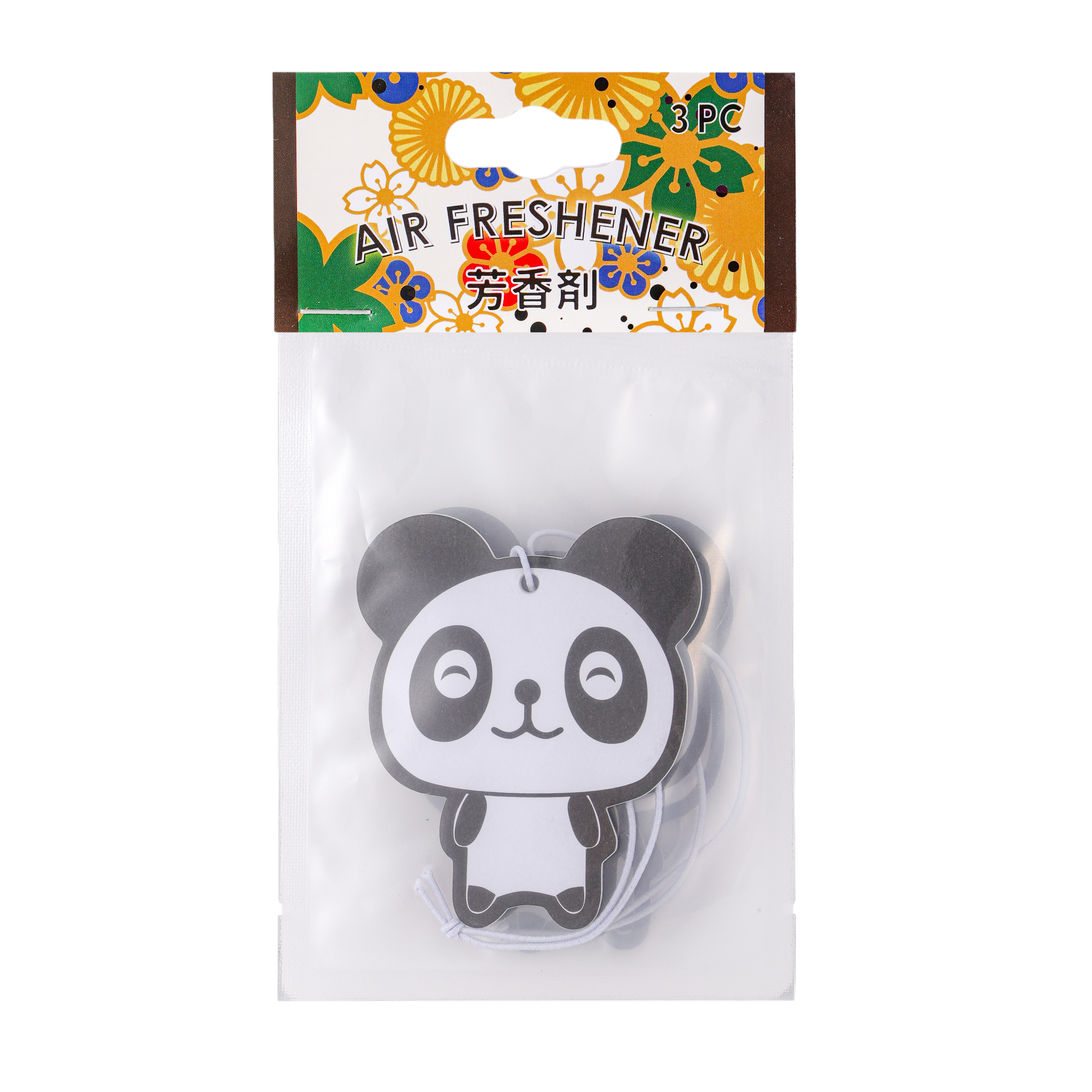 Panda 3 Piece Air Freshener Pack Jasmine Scent (6/168)