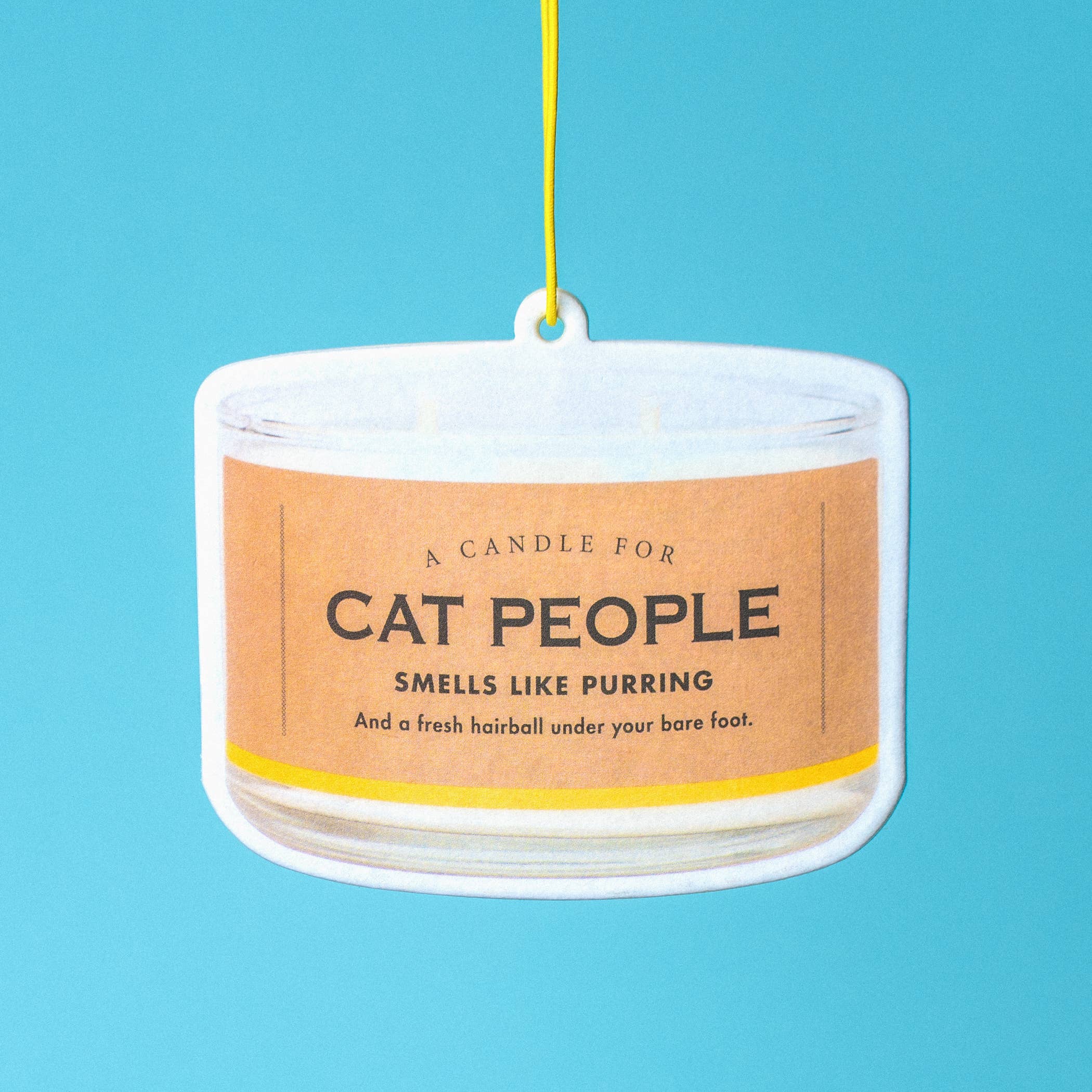 Cat People Air Freshener | Funny Car Air Freshener