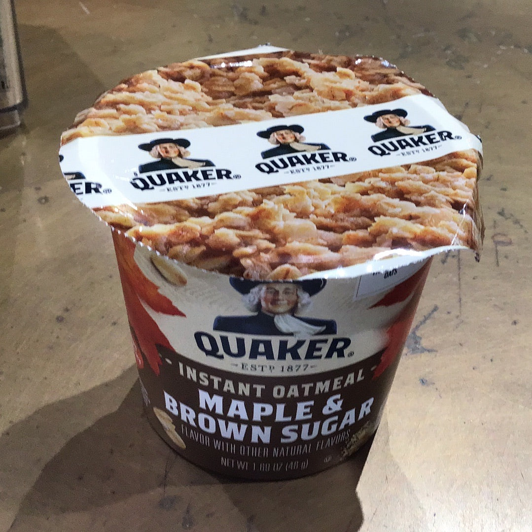 Quaker Oatmeal Maple Brown Sugar