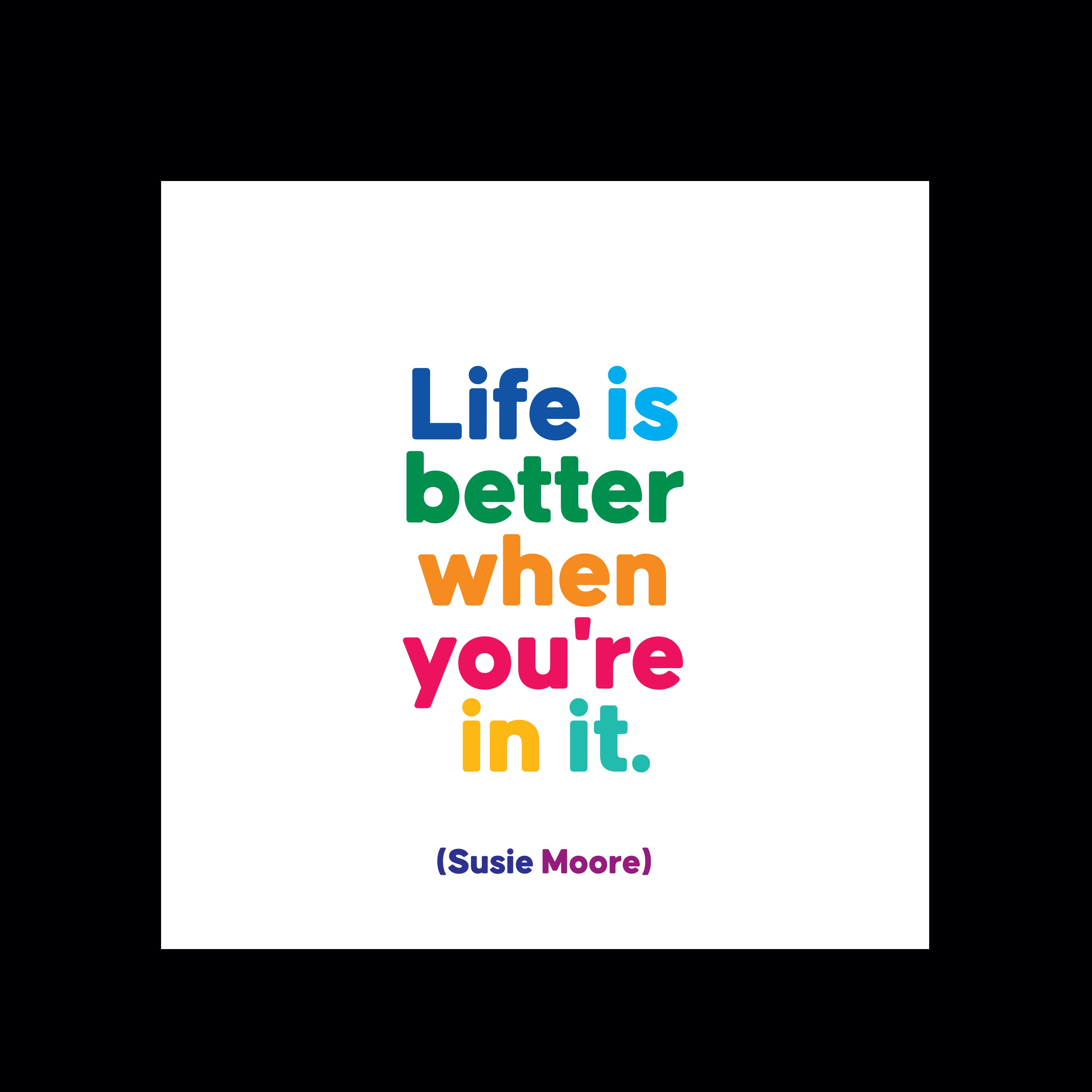 life is better magnet