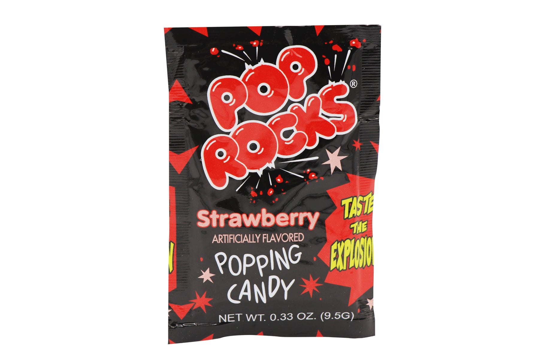 Pop Rocks, Strawberry, 0.33oz, 24Ct Case