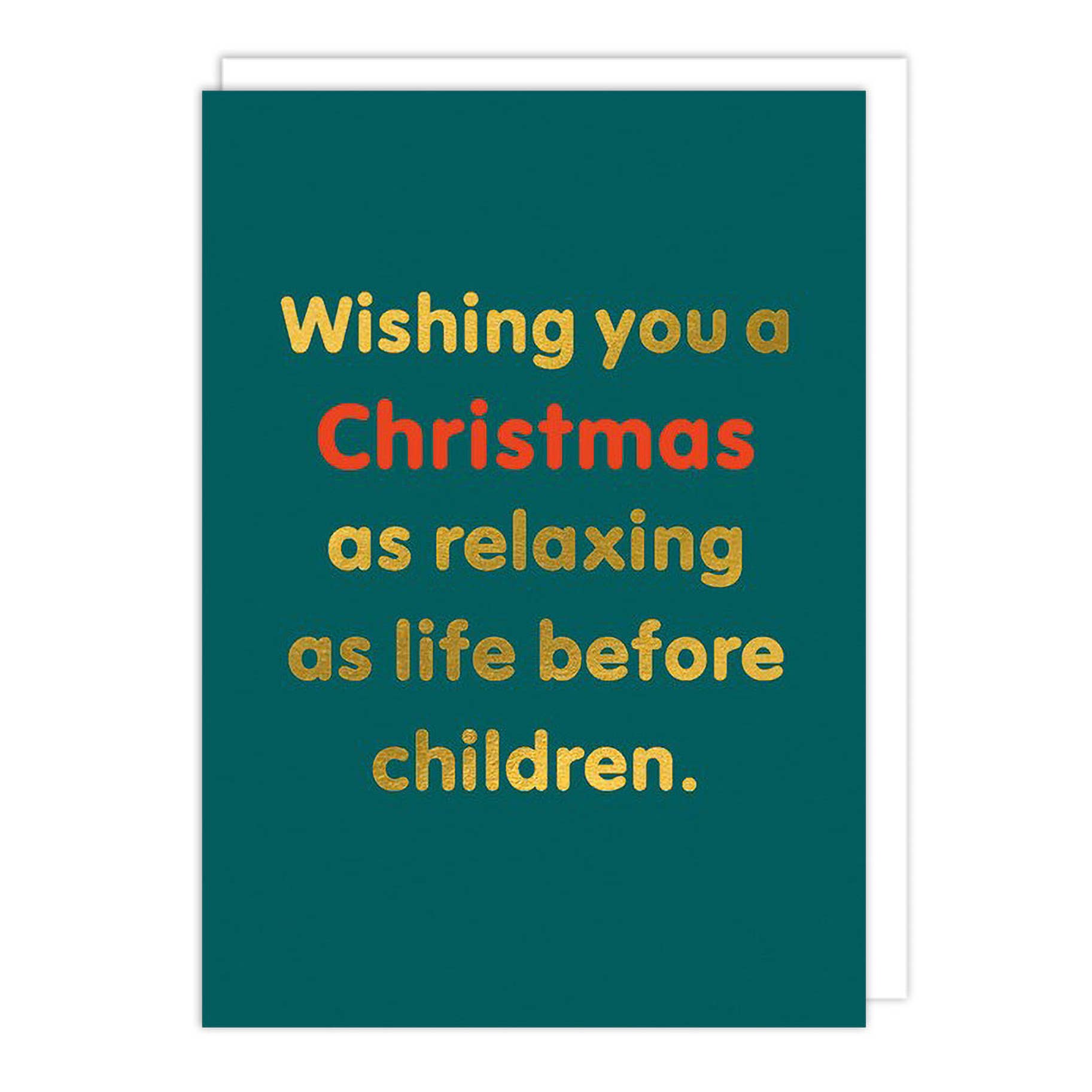 Before Children Christmas Card