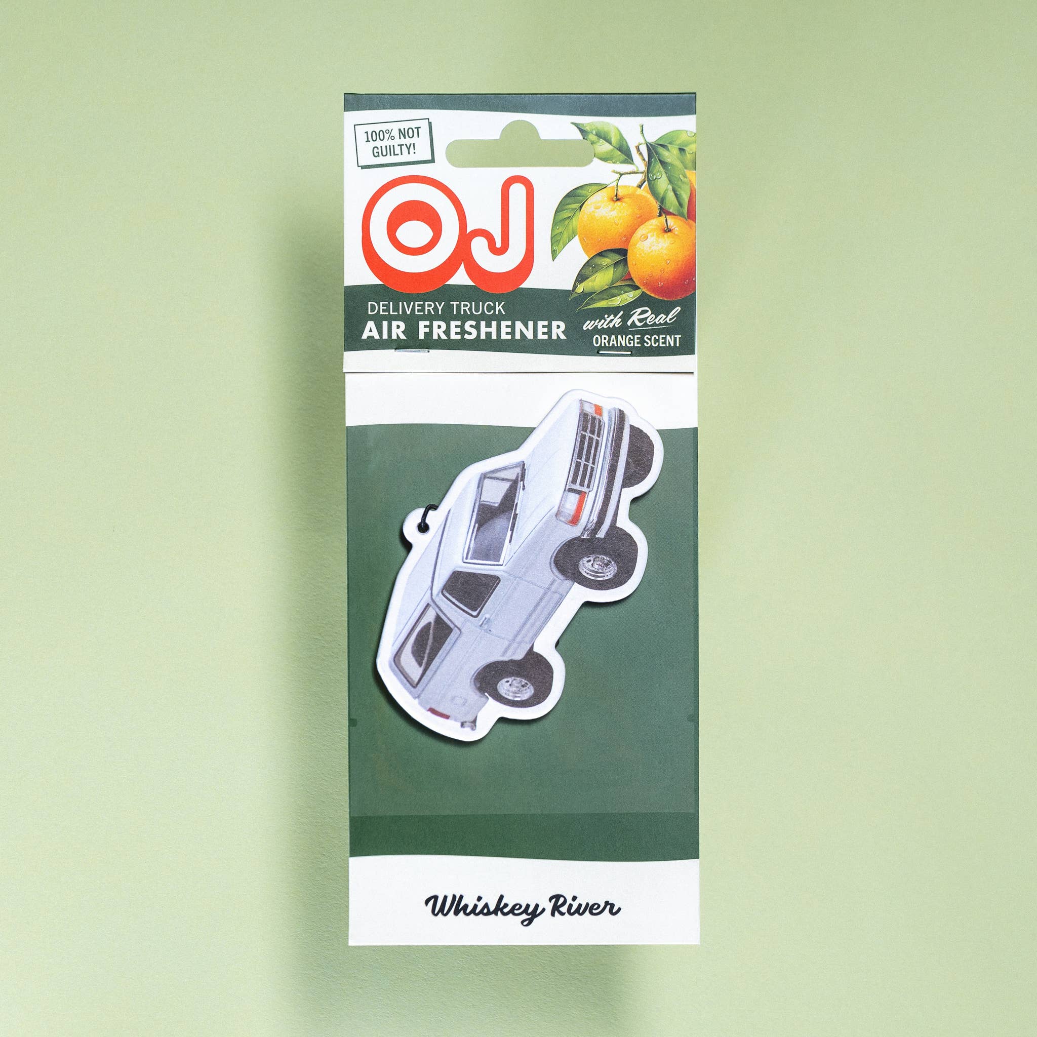 OJ Delivery Truck Air Freshener | Funny Car Air Freshener