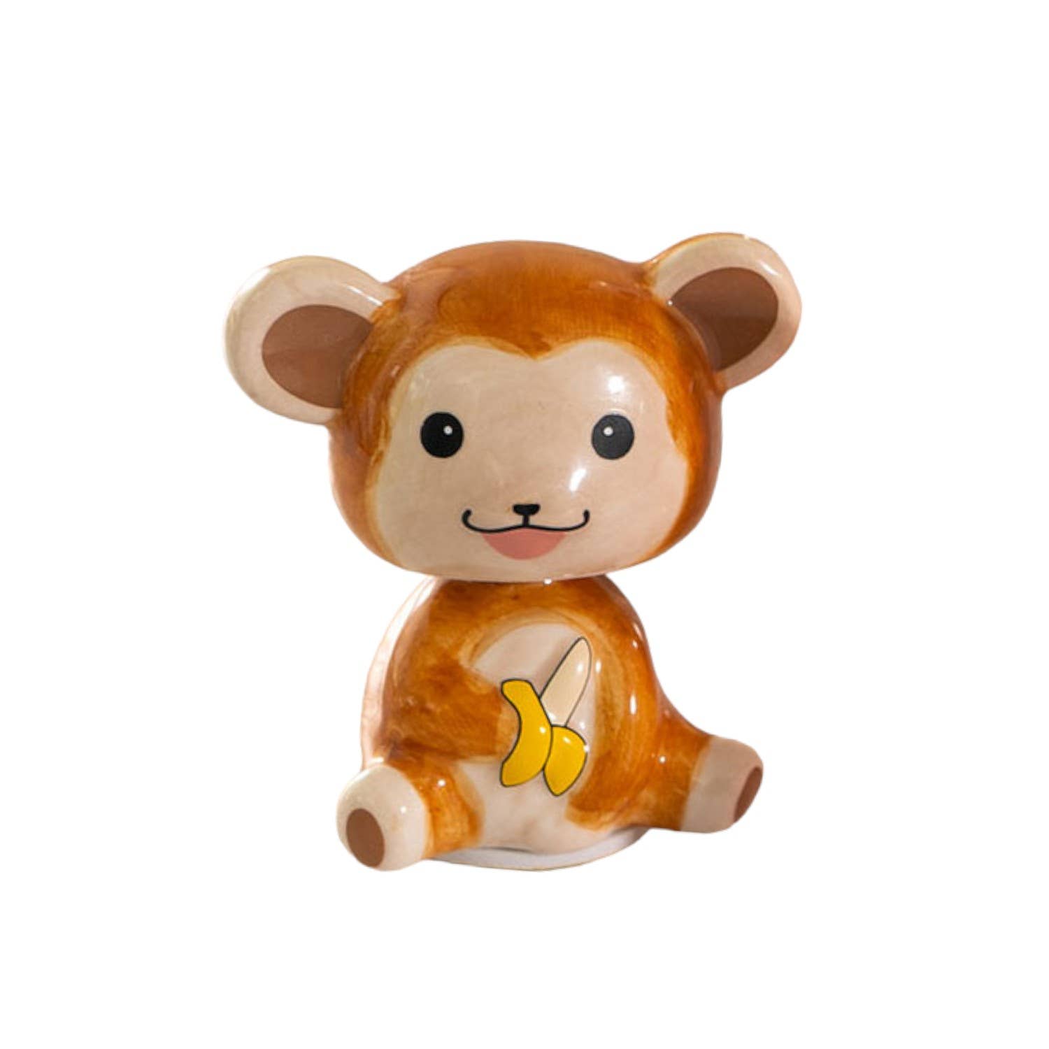 3 Inch Ceramic Monkey Bobble Head