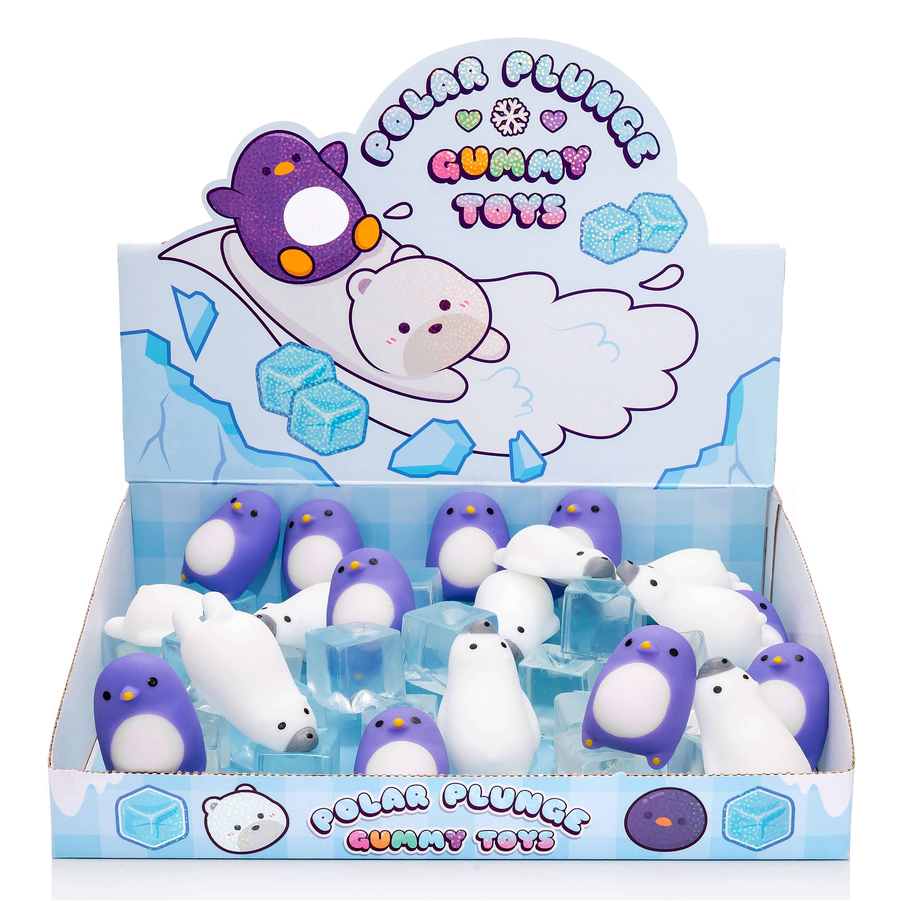Gummy Polar Plunge Sensory Toy (50pcs/case)