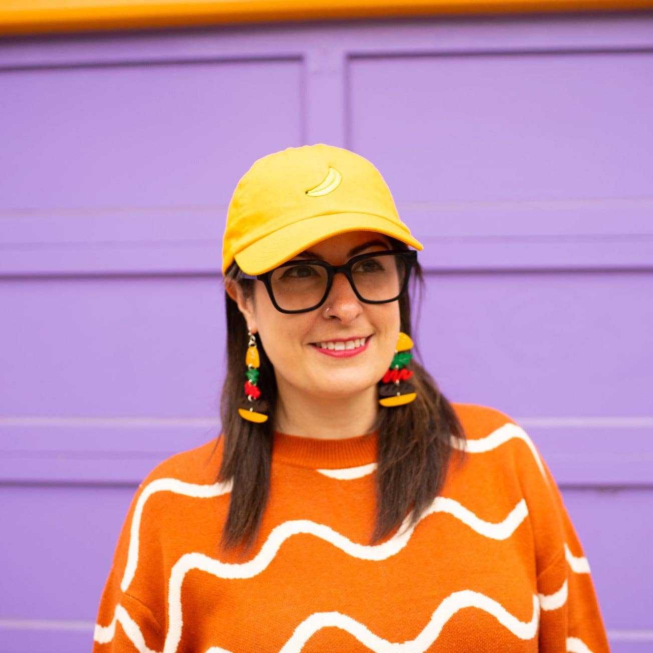 Embroidered Banana Hat