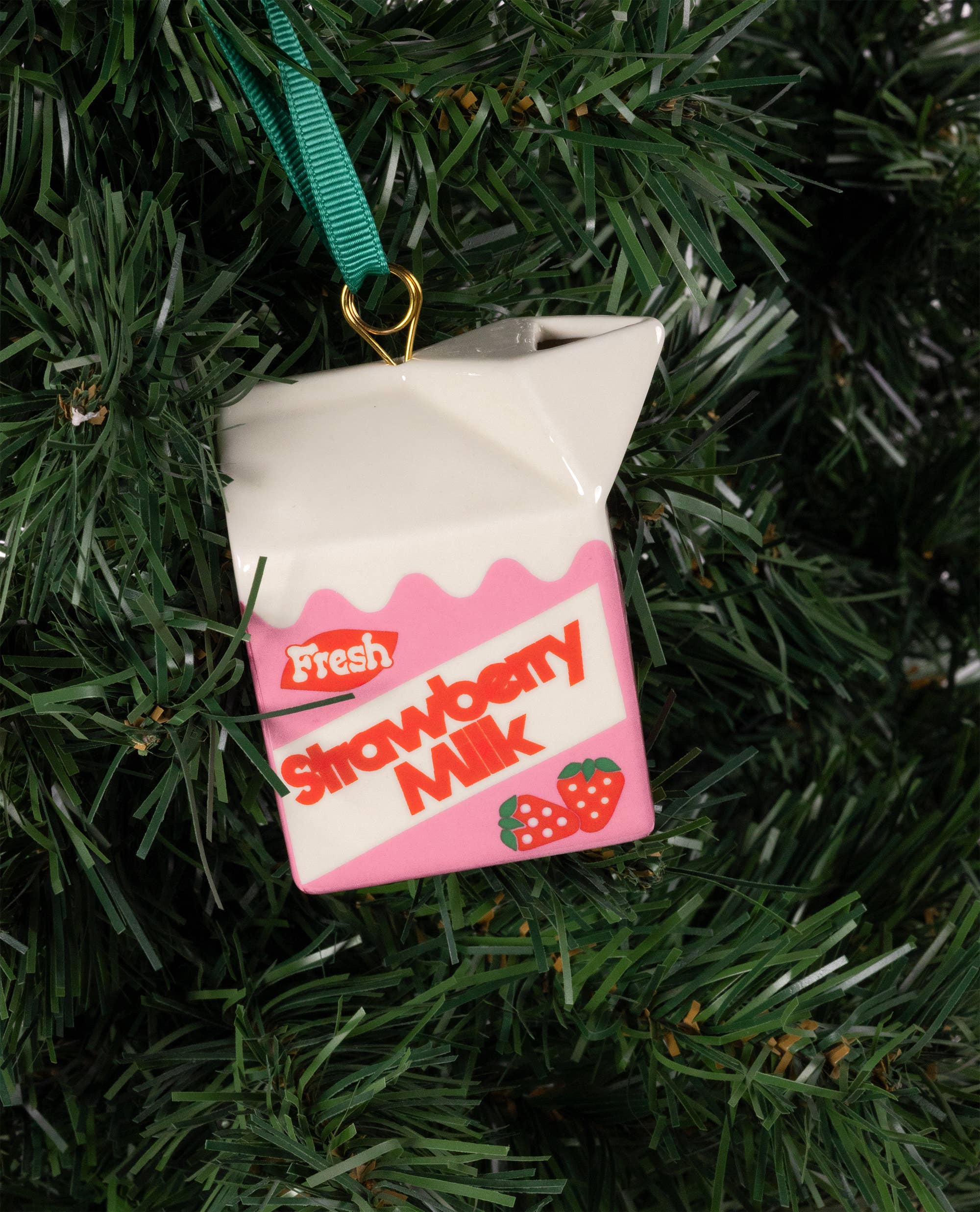 Ornament, Strawberry Milk