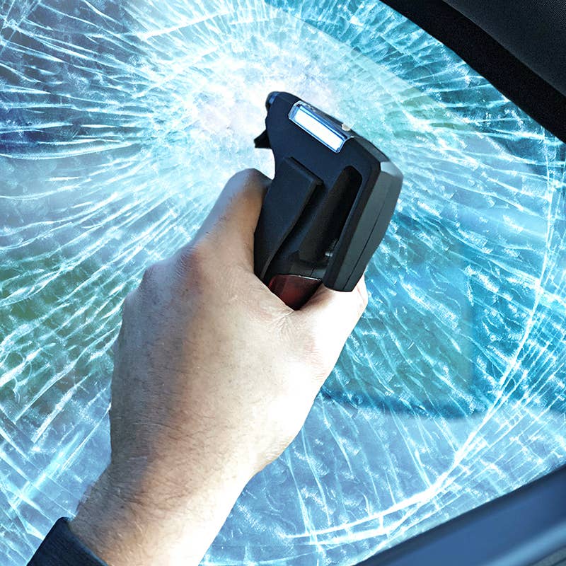 5-In-1 Emergency Car Escape Tool With Portable Power Bank