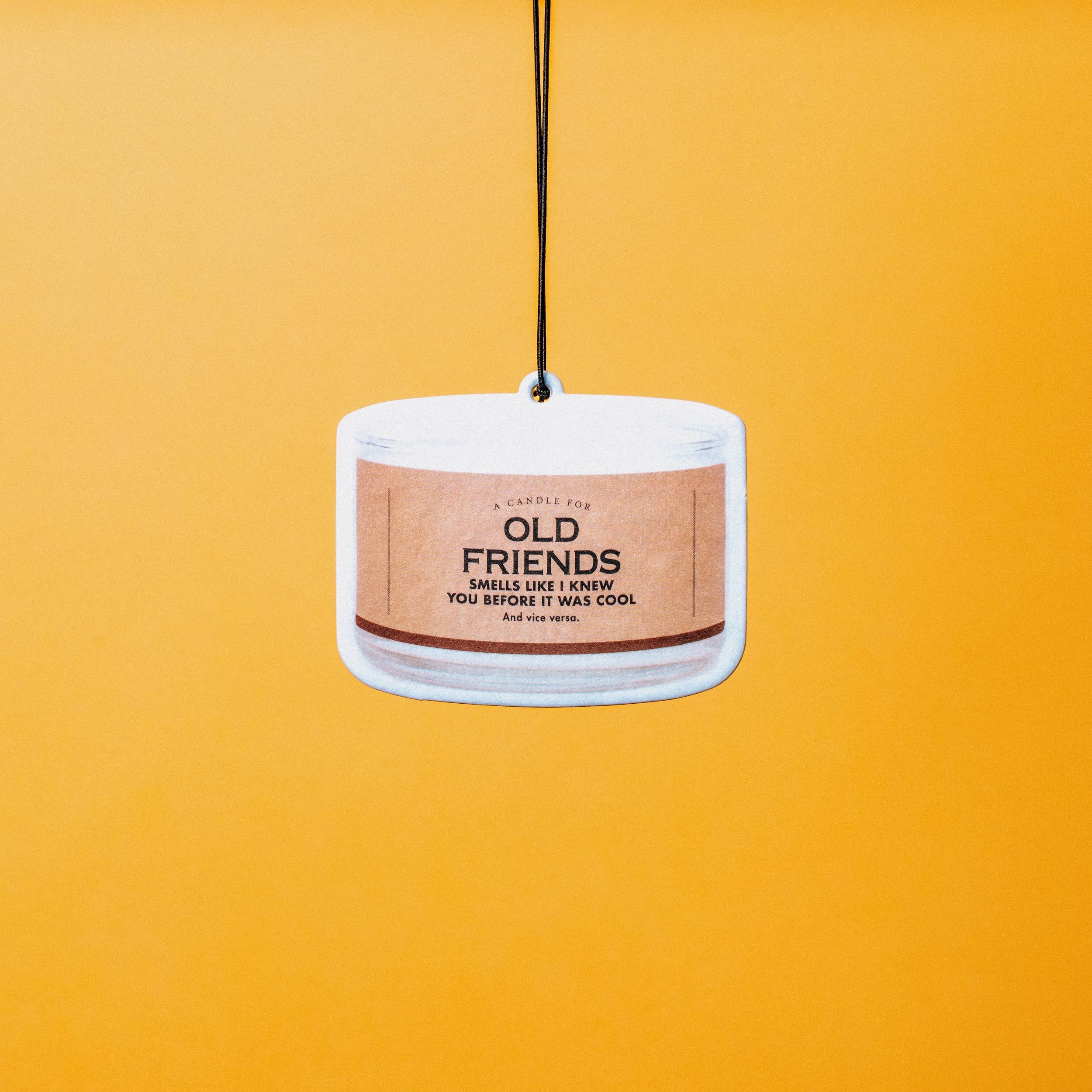 Old Friends Air Freshener | Funny Car Air Freshener