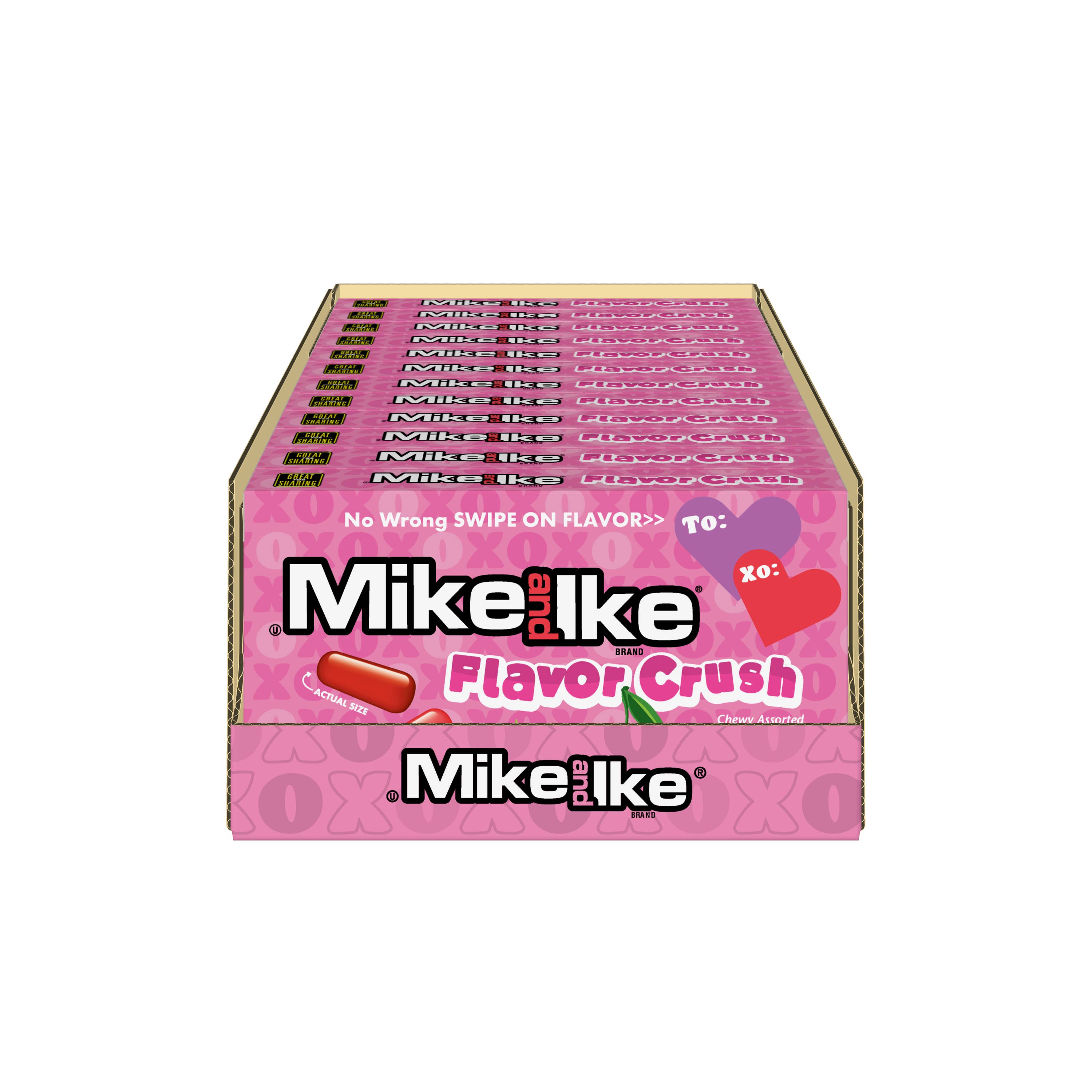Mike & Ike Valentine's Flavor Crush, 4.25oz, 12ct