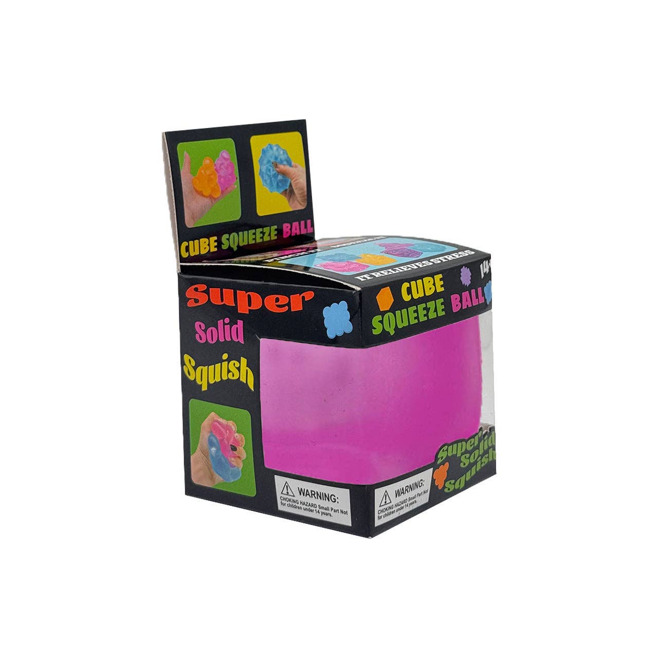 Nice Cube Translucent Slow Rising Stress Relief Squeeze Toy