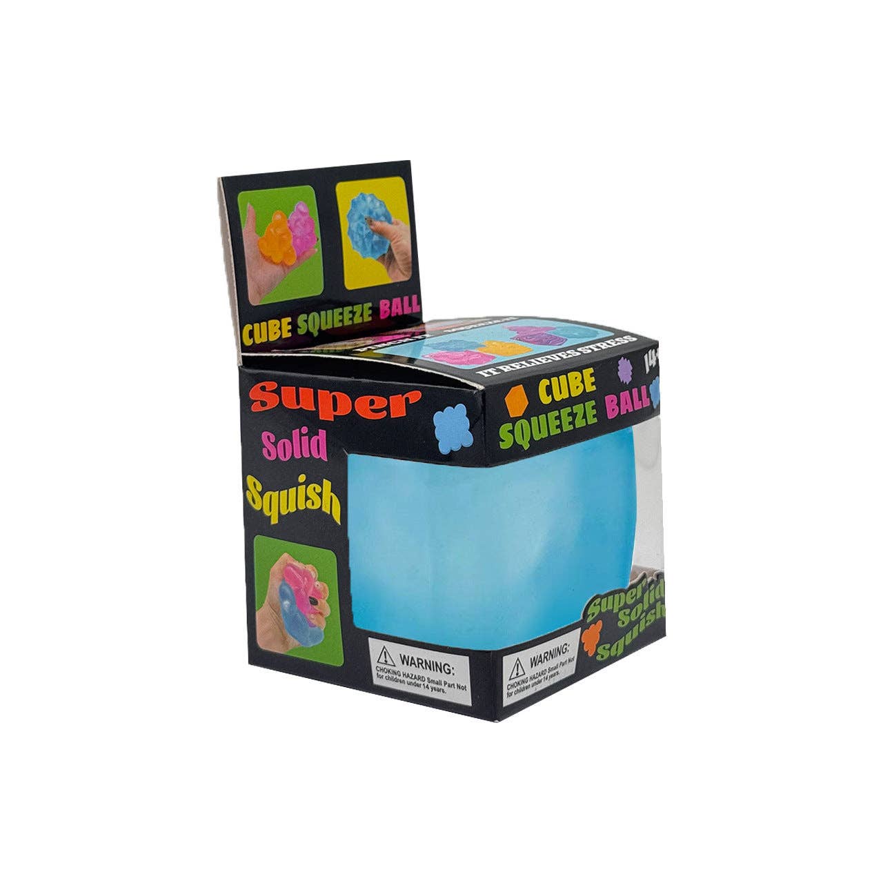 Nice Cube Translucent Slow Rising Stress Relief Squeeze Toy