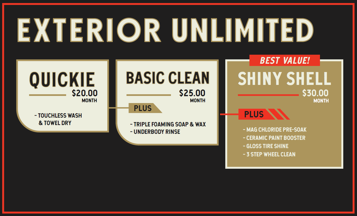 Boulder Car Wash Memberships