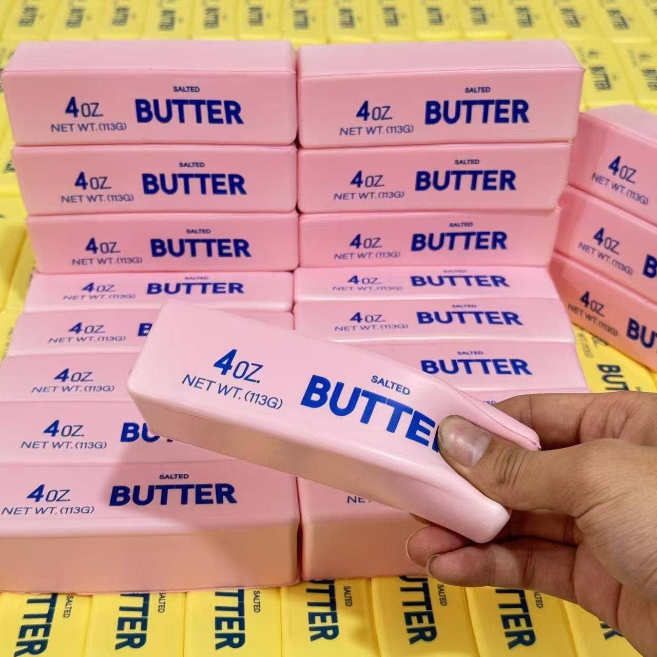 Realistic Butter Stick Squishy Slow Rising Stress Relief Sensory Fidget Toy