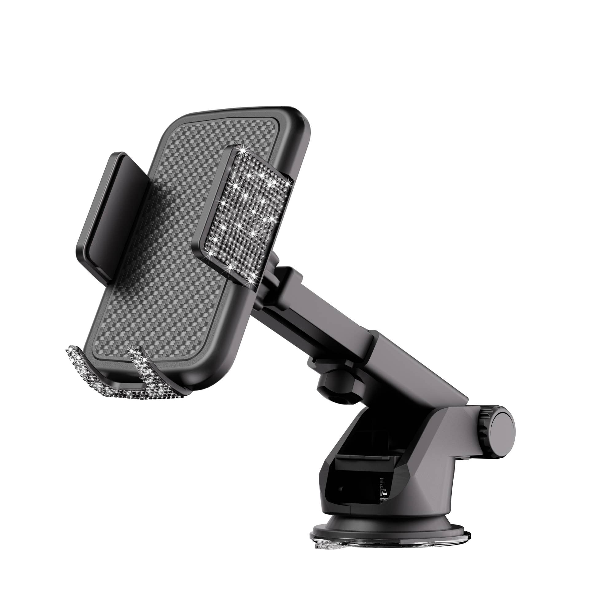 Bling Cradle Dashboard Mount For iPhone/Android Retail Pack