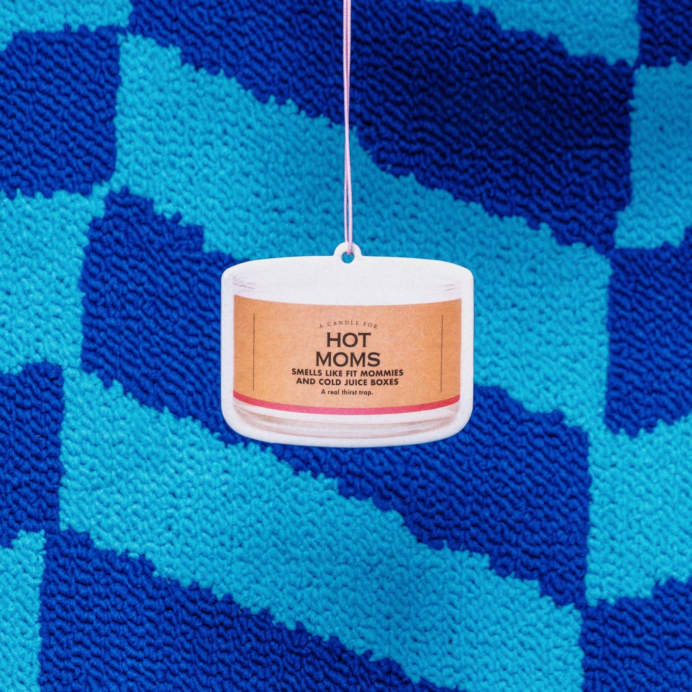 Hot Moms Air Freshener | Funny Car Air Freshener