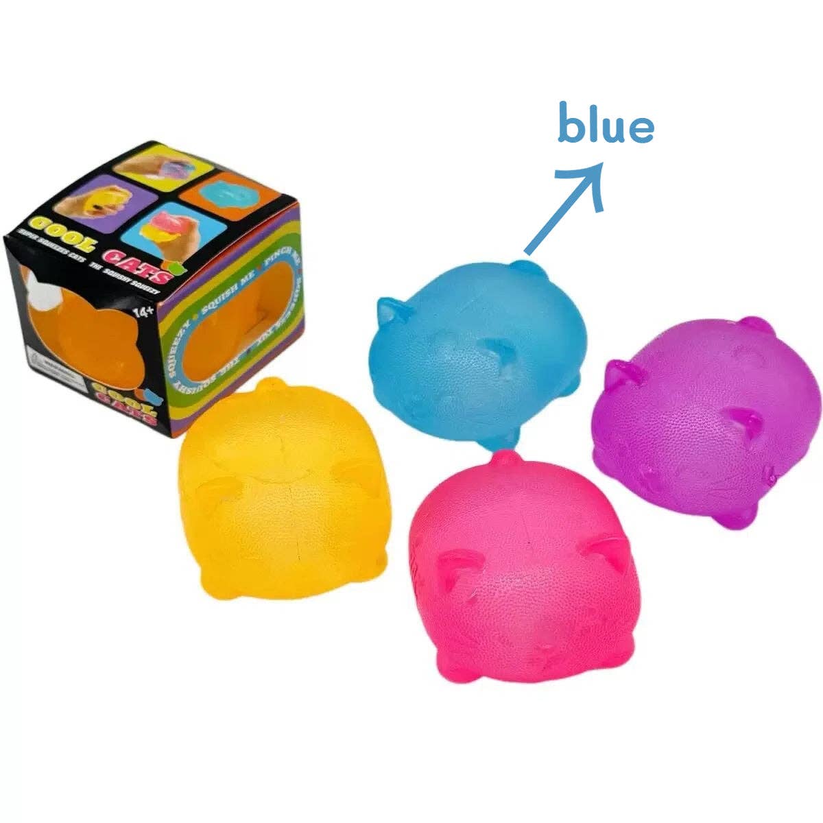 Nice Cube Translucent Slow Rising Stress Relief Squeeze Toy