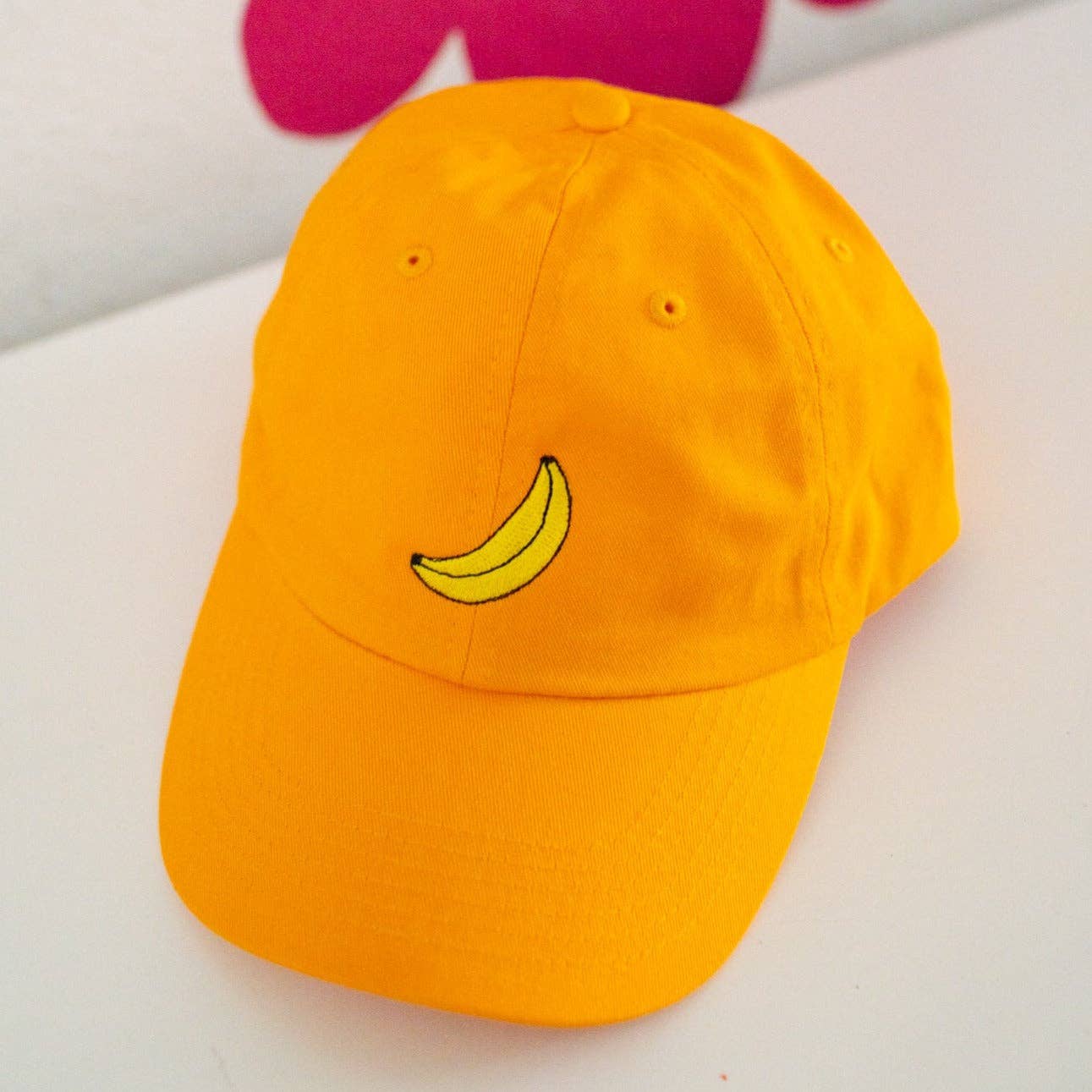 Embroidered Banana Hat