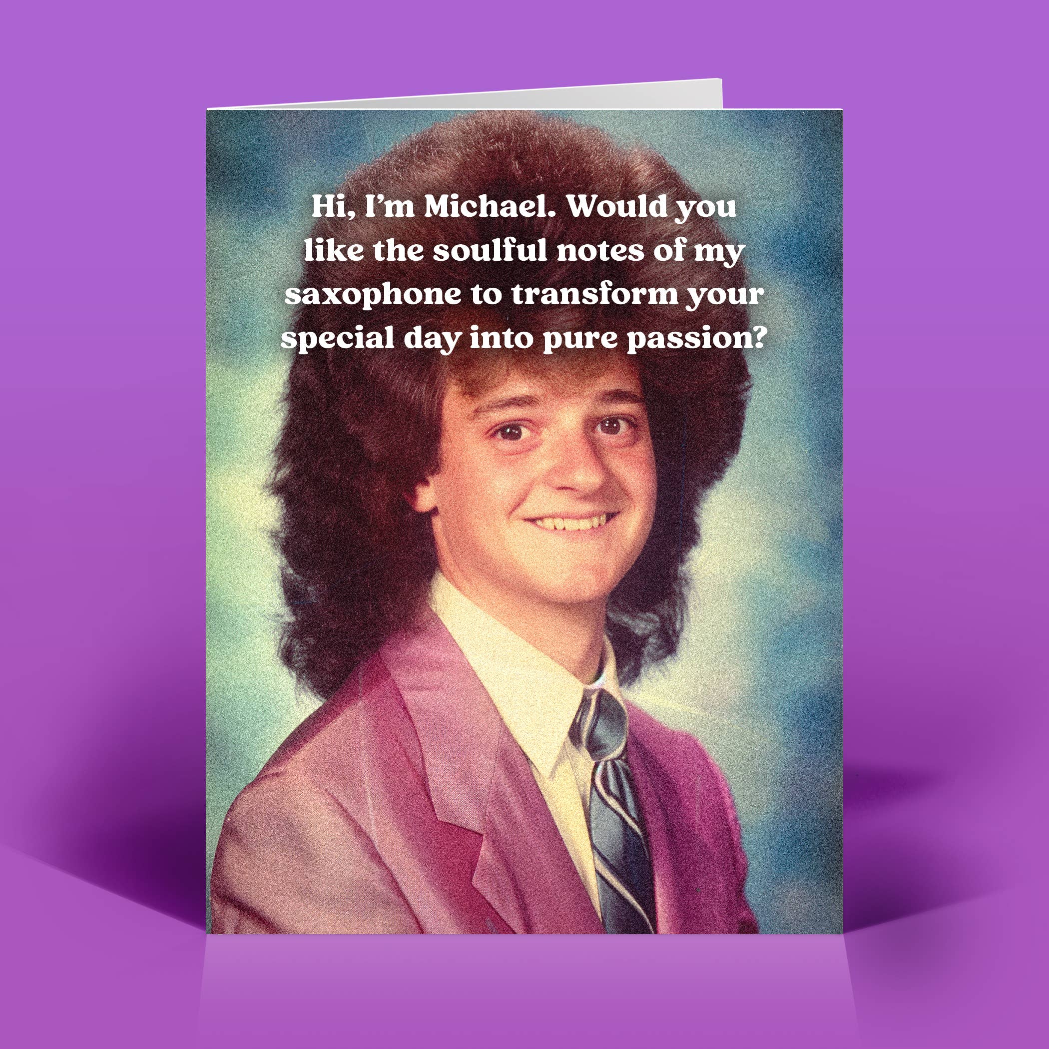 Passion Saxophone Everyday Card