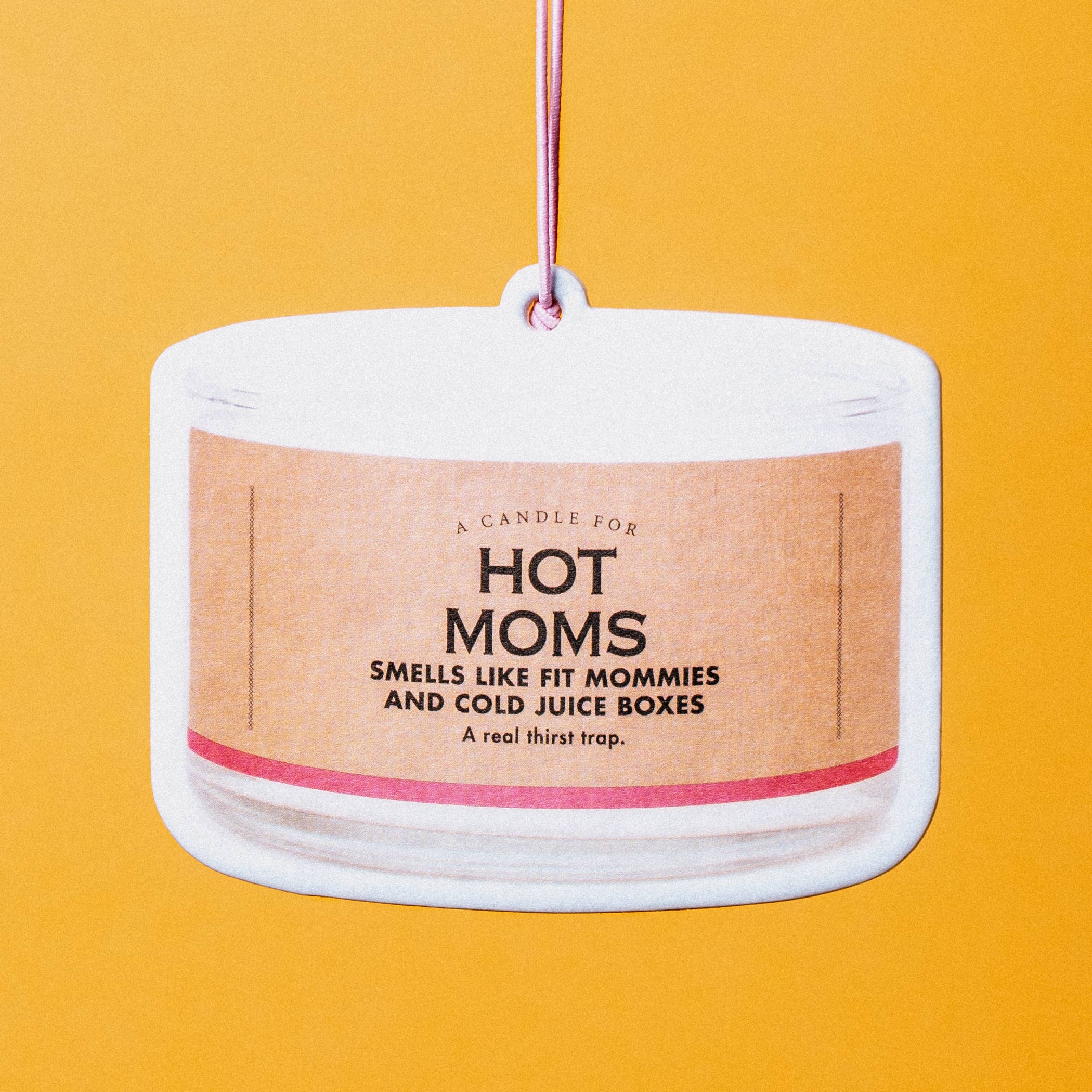Hot Moms Air Freshener | Funny Car Air Freshener