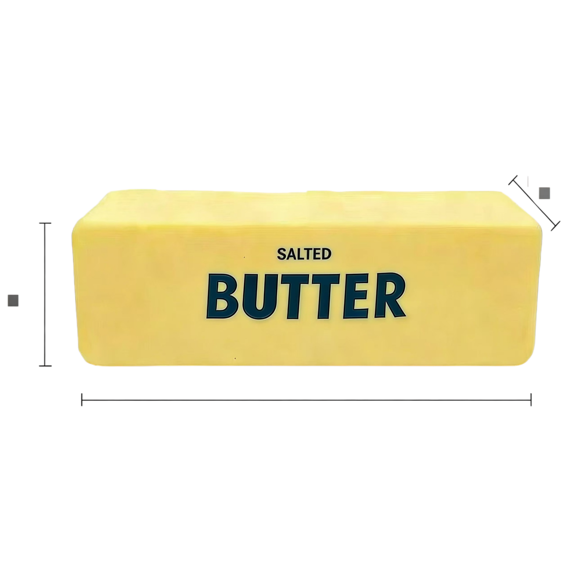 Realistic Butter Stick Squishy Slow Rising Stress Relief Sensory Fidget Toy