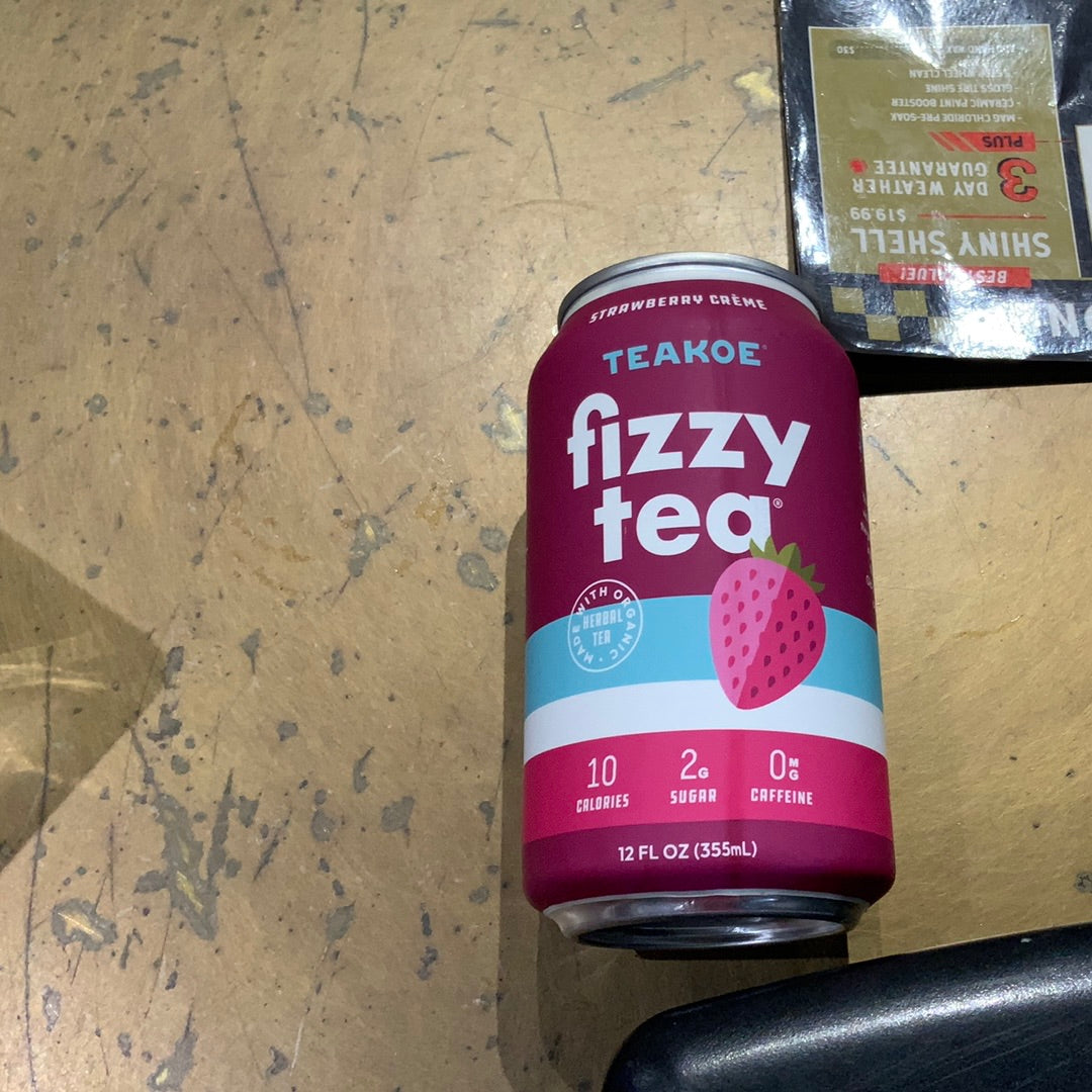 Teakoe Fizzy Tea - Strawberry Crème