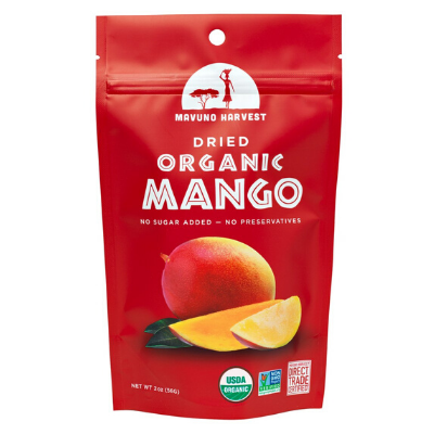 Mavuno Organic Dried Mango 2oz