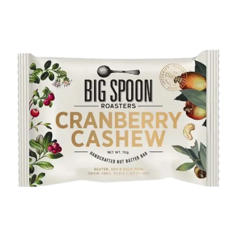 Big Spoon Roasters Cranberry Cashew Peanut Butter Bar 2.12oz