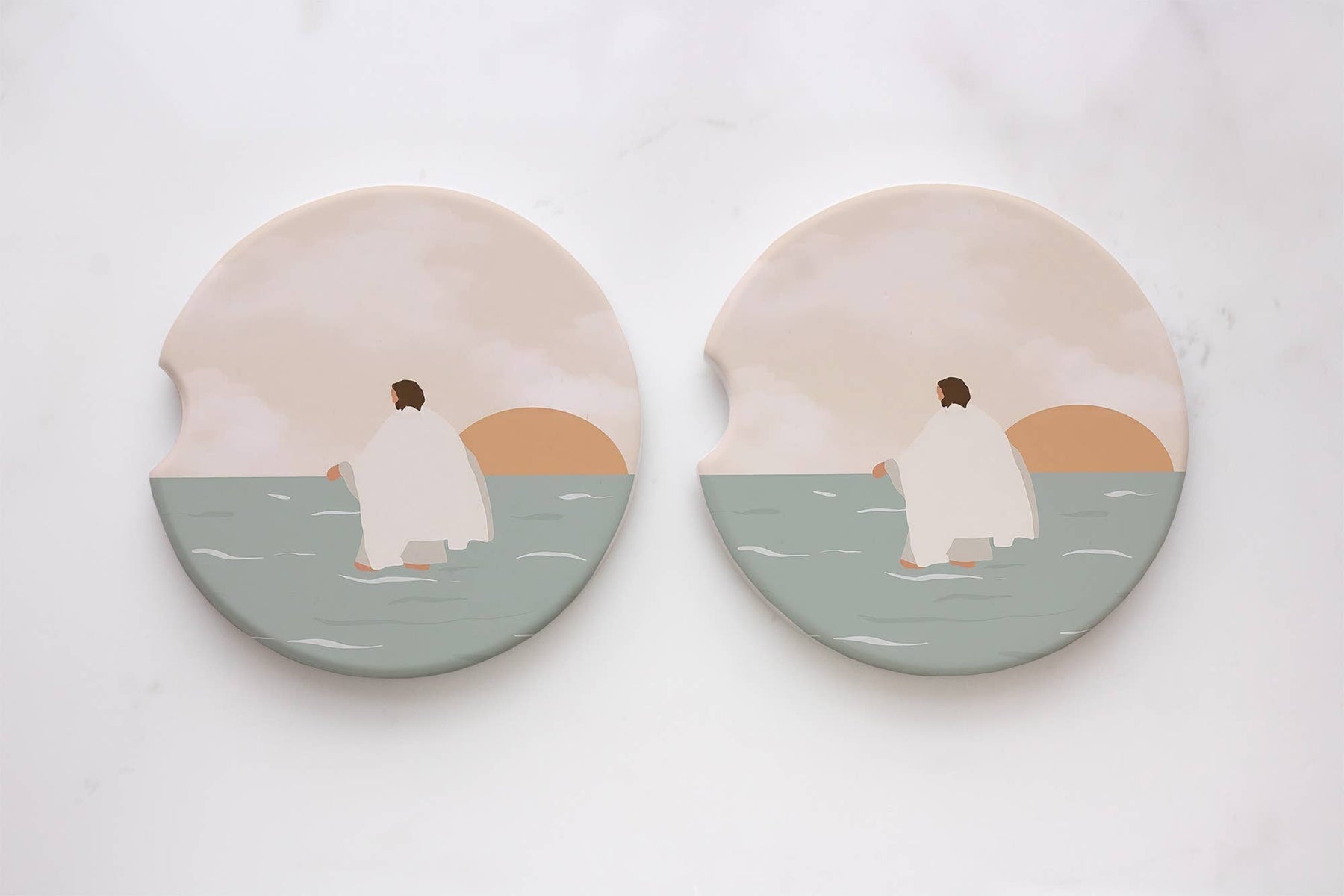 Jesus Car Coasters