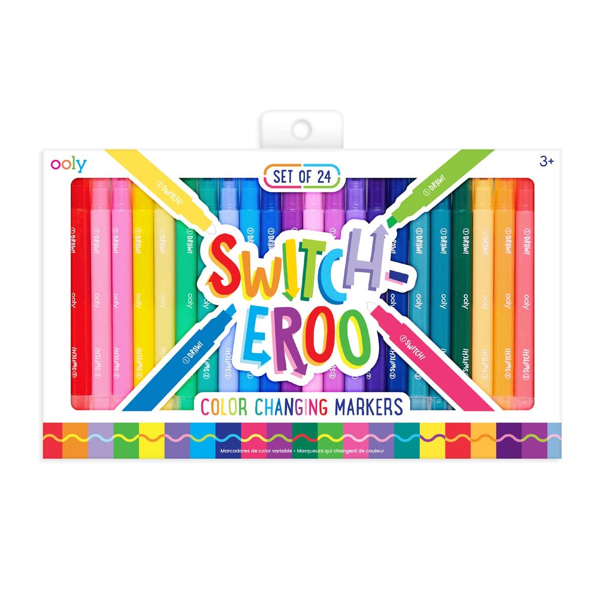 OOLY - Switch-eroo! Color-Changing Markers - Set of 24