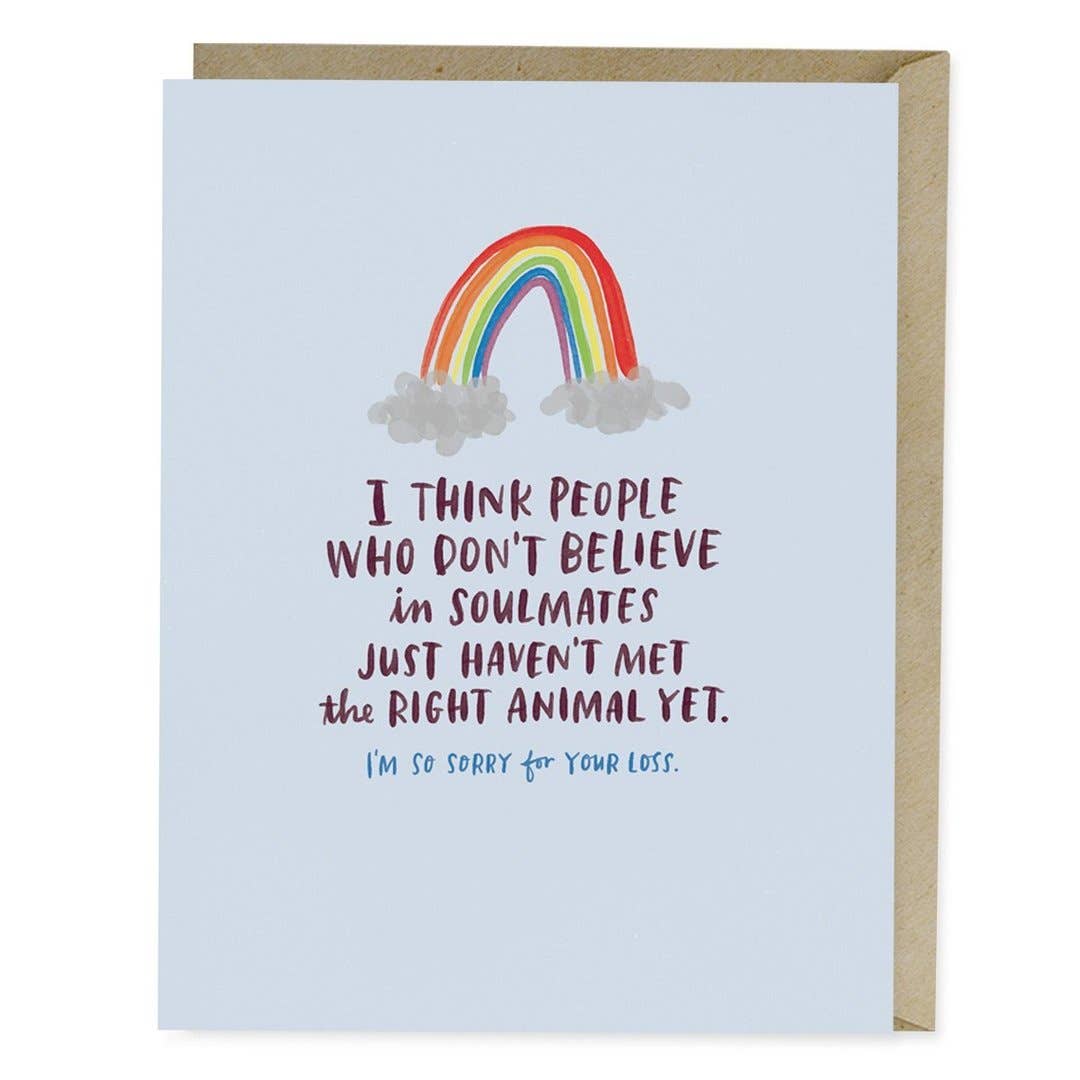 Em & Friends - Pet Sympathy Soulmate Empathy Card