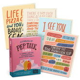 Em & Friends - Pep Talk Boxed Cards, 8 Assorted Encouragement Cards