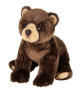 Bearington Collection - Grizby Plush Brown Bear Stuffed Animal