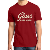 Gloss Script T-Shirt Red