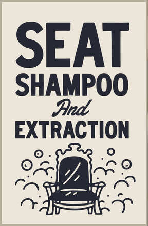 Seat Shampoo & Extraction