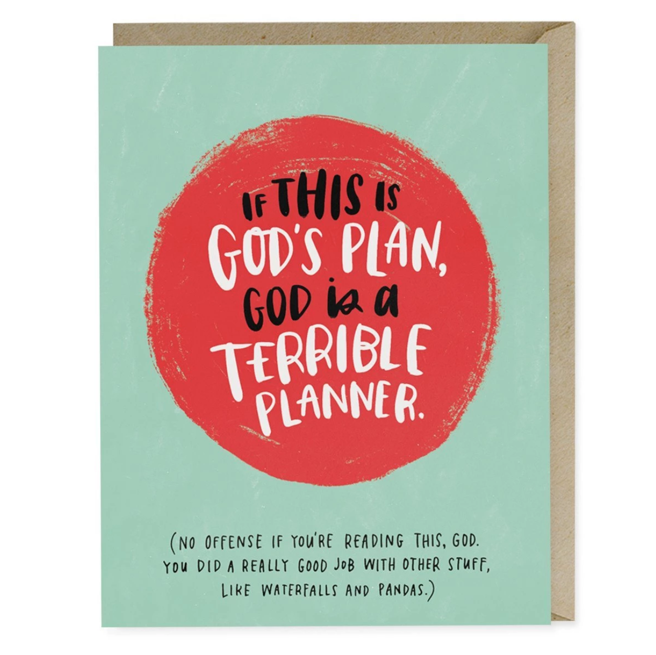 God's Plan Empathy Card