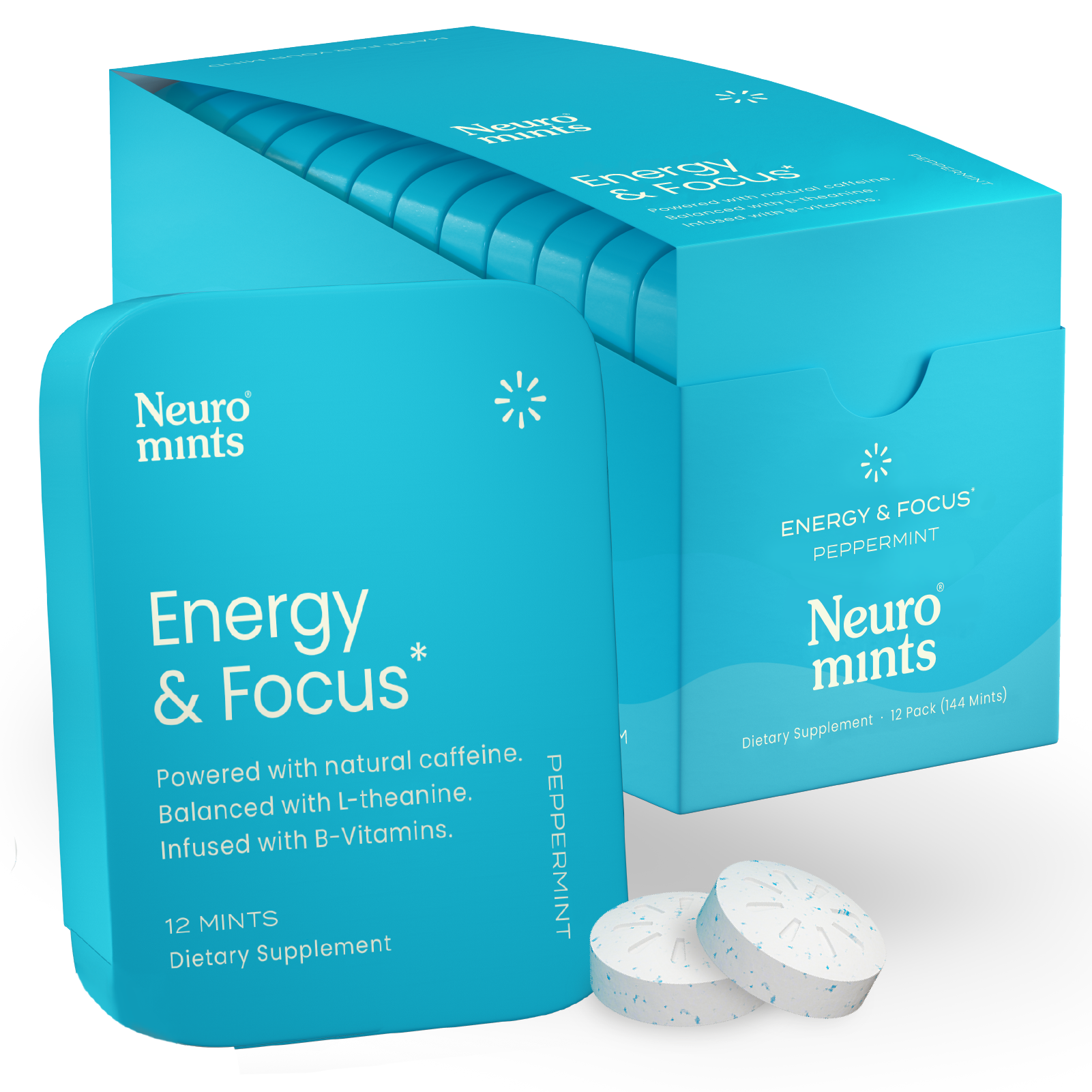 Energy & Focus Mints | Peppermint
