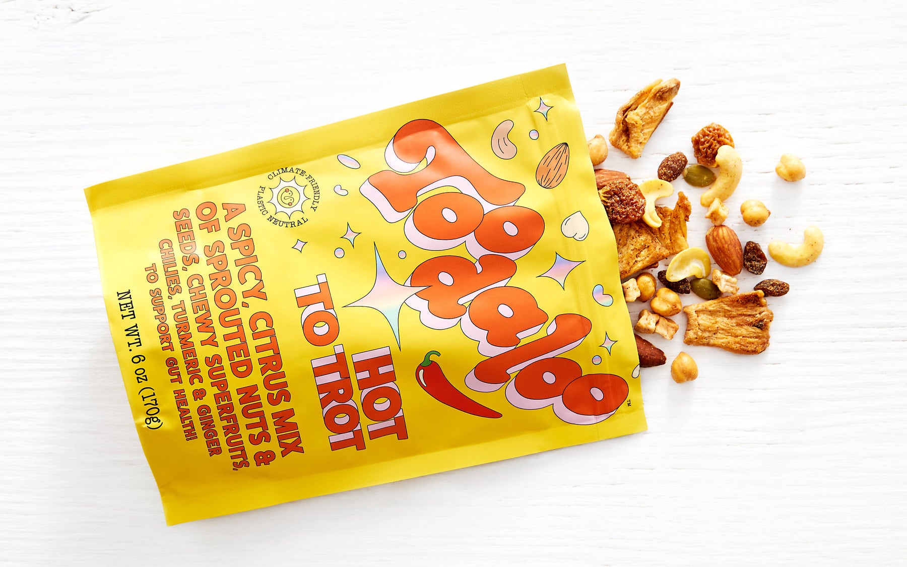 Hot To Trot(SpicyCitrus) Adaptogenic Trail Mix-Healthy Snack