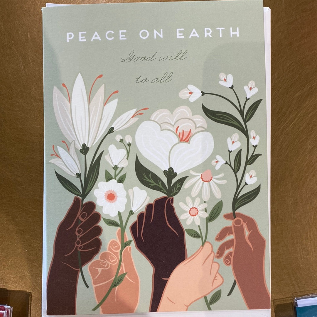 Peace on Earth card by minted